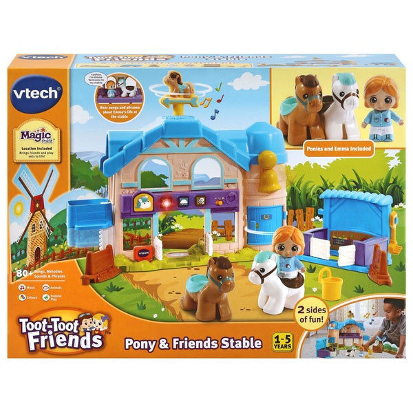 VTECH TOOT-TOOT FRIENDS - PONY & FRIENDS STABLE