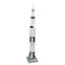 ESTES 2160 SATURN V 1:200 SCALE COMMEMORATIVE EDITION APOLLO 11 BEGINNER MODEL ROCKET KIT WITHOUT ENGINE AND LAUNCH STAND