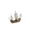 ARTESANIA 22412 LA PINTA PRIMER VIAJE AL NUEVO MUNDO 1492 1/65 SCALE WOODEN SHIP MODEL KIT WITH BONUS SHIP STAND