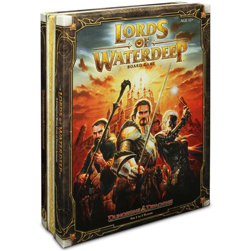 HASBRO DUNGEONS & DRAGONS LORDS OF WATERDEEP BOARD GAME