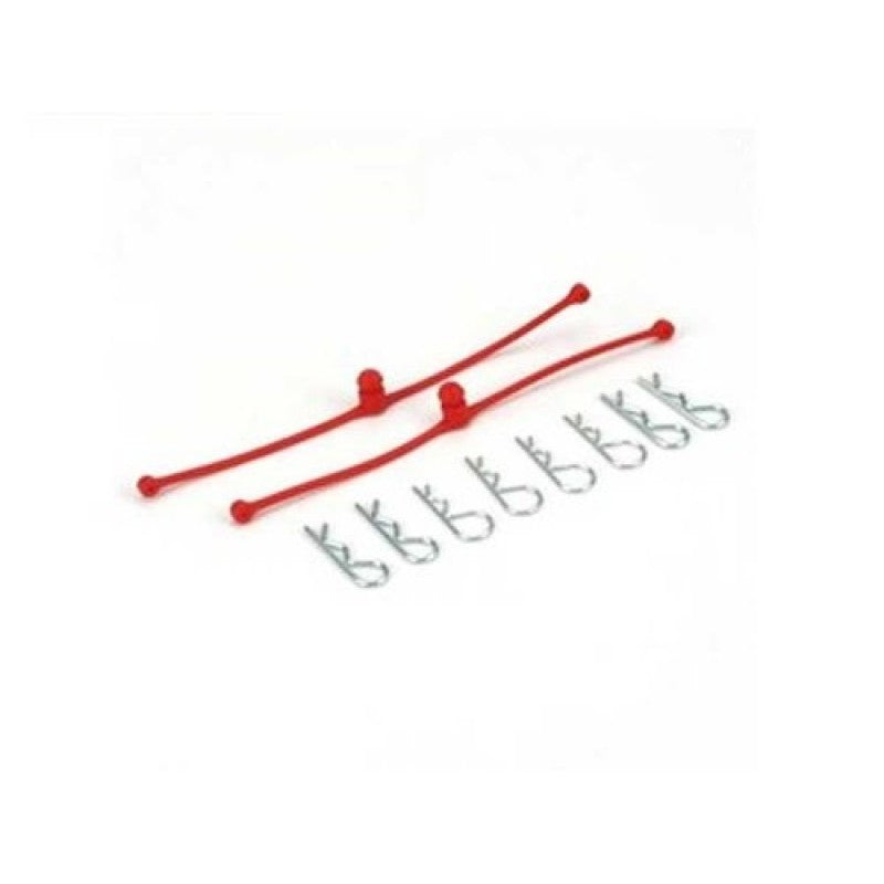 DU-BRO 2248 BODY KLIP RETAINER RED CLIP HOLDER 2 PACK DUBRO