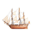 ARTESANIA 22860 SAN JUAN NEPOMUCENO 1765 1:90 WOODEN SHIP MODEL