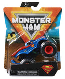 SPIN MASTER MONSTER JAM 6044941 1/64 SCALE DIECAST TRUCK WITH ACCESSORY SUPERMAN WITH WHEELIE BAR