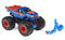 SPIN MASTER MONSTER JAM 6044941 1/64 SCALE DIECAST TRUCK WITH ACCESSORY SUPERMAN WITH WHEELIE BAR