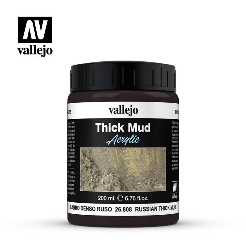VALLEJO 26.808 RUSSIAN THICK MUD ACRYLIC 200ML