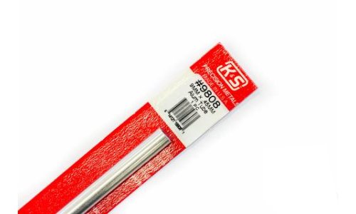 K&S 9808 ALUMINIUM TUBE 9MM X .45MM 1 PIECE