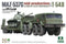 TAKOM 5013 MAZ-537G MID PRODUCTION MID PRODUCTION WITH CHMZAP-5247G SEMITRAILER AND T-54B 1/72 SCALE TANK AND VEHICLE PLASTIC MODEL KIT