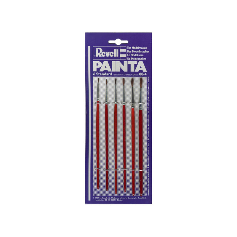 REVELL 29621 PAINTA STANDARD 6 PIECE BRUSH SET