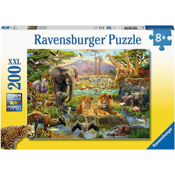 RAVENSBURGER 128914 ANIMALS OF THE SAVANNA 200XXL PC JIGSAW PUZZLE