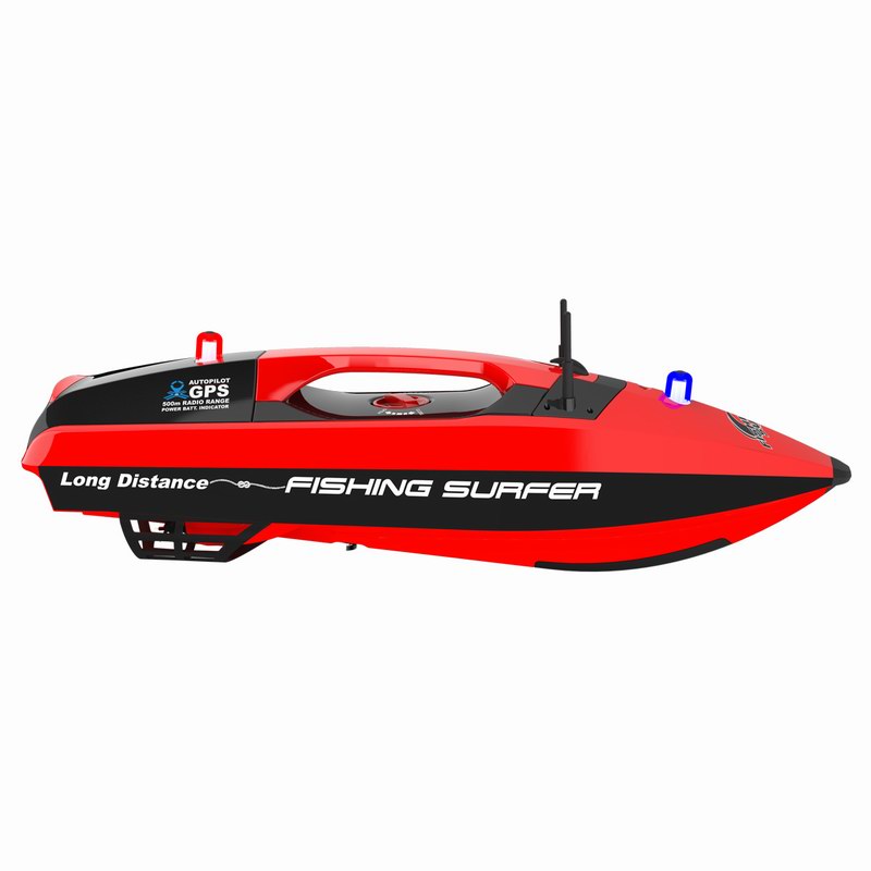JOYSWAY-THE FISHING PEOPLE 3251F GPS FISHING SURFER V1 SURF CASTING BAIT BOAT REMOTE CONTROL 2.4GHZ RTR WITH 9.6V 11.7AH LiFePo BATTERY AND CHARGER