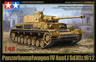 TAMIYA 32518 1/48 PANZERKAMPFWAGON IV J PLASTIC MODEL KIT