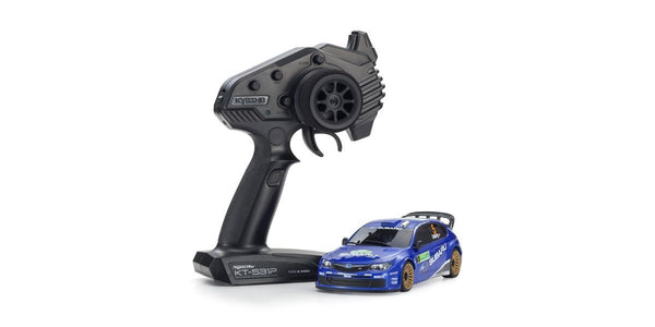 KYOSHO 32617WR MINI-Z AWD 1:27 MA-020 READYSET SUBARU IMPREZA WRC 2002 2.4 GHZ READY TO RUN RC CAR