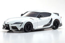 KYOSHO 32626W 1/24 SCALE MINI-Z AWD MA-020 READYSET TOYOTA GR SUPRA TRD AERO VERSION WHITE