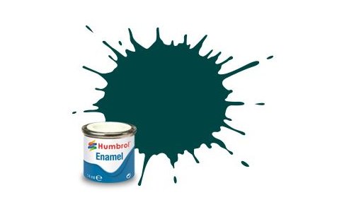 HUMBROL 239 BRITISH RACING GREEN GLOSS ENAMEL 14ML PAINT