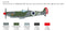 ITALERI 2804 SPITFIRE MK. IX 1/48 SCALE PLASTIC MODEL KIT