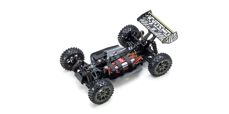 KYOSHO 34108T1 1:8 EP 4WD INFERNO NEO 3.0 VE READYSET GREEN REMOTE CONTROL CAR BATTERY AND CHARGER NOT INCLUDED