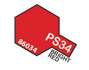 TAMIYA PS-34 BRIGHT RED POLYCARBONATE AEROSOL SPRAY PAINT 100ML