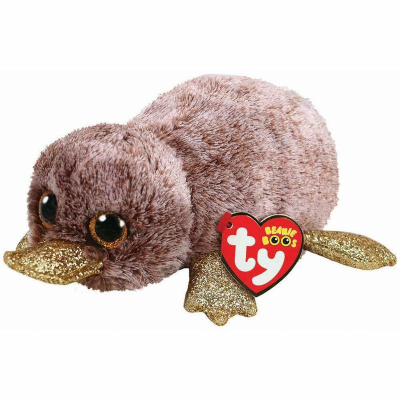 TY BEANIE BOOS PERRY BROWN PLATYPUS REGULAR