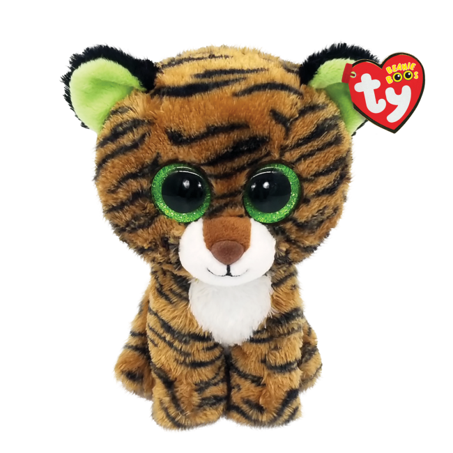 TY BEANIE BOOS TIGGY TIGER BROWN REGULAR