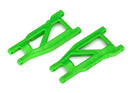 TRAXXAS 3655G SUSPENSION ARMS GREEN FRONT/REAR (LEFT AND RIGHT) HEAVY DUTY (2)