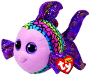 TY BEANIE BOOS FLIPPY THE MULTICOLOURED FISH MEDIUM