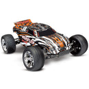 TRAXXAS 37054-1 RTR RUSTLER 2WD ORANGE WITH DC CHARGER AND BATTERY