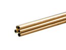 K&S 9821 BRASS TUBE 3MM X .45MM 4 PIECES