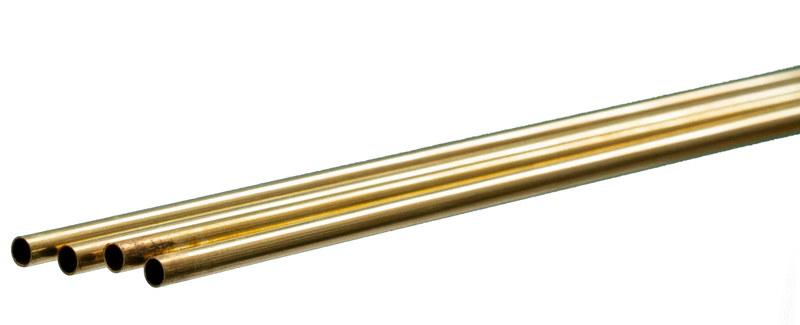 K&S 9825 BRASS TUBE 7MM X .45MM 2 PIECE