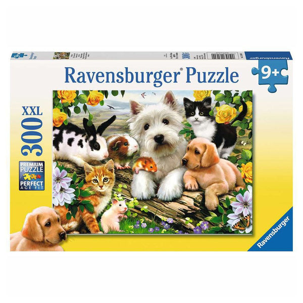 RAVENSBURGER 131600 HAPPY ANIMAL BUDDIES 300XXL JIGSAW PUZZLE