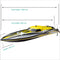 JOYSWAY 8901Y ALPHA BRUSHLESS REMOTE CONTROL BOAT 2.4GHZ RTR REQUIRES BATTERY AND BALANCE CHARGER YELLOW