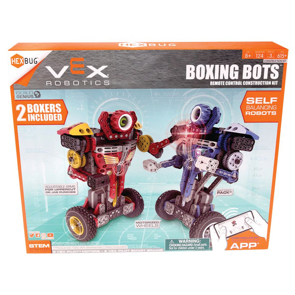 HEXBUG BOXING BOT REMOTE CONTROL CONSTRUCTION KIT INCLUDES 2 BOXERS