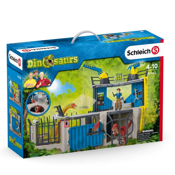 SCHLEICH 41462 DINOSAURS LARGE DINO RESEARCH STATION PLAYSET