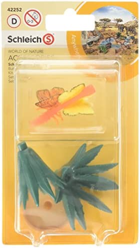 SCHLEICH 42252 WORLD OF NATURE BUTTERFLY SET