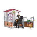 SCHLEICH 42437 HORSE STALL WITH TORI AND PRINCESS PLAYSET