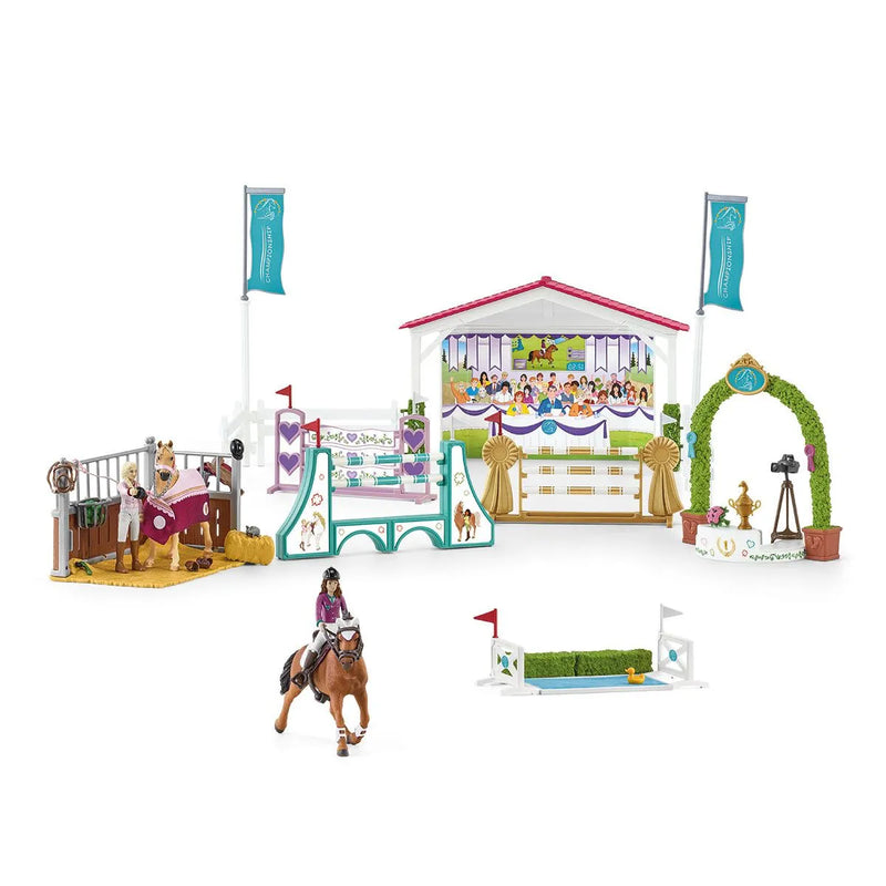 SCHLEICH 42440 HORSES CLUB FRIENDSHIP HORSE TOURNAMENT PLAYSET