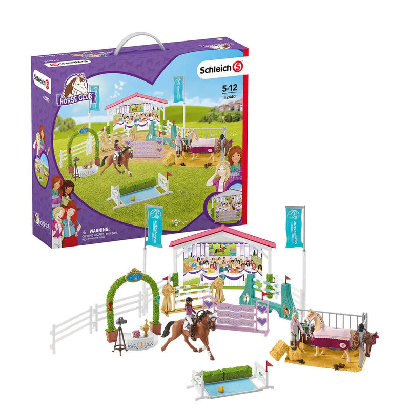 SCHLEICH 42440 HORSES CLUB FRIENDSHIP HORSE TOURNAMENT PLAYSET