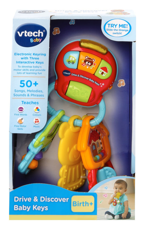 VTECH DRIVE AND DISCOVER BABY KEYS