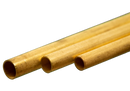 K&S 5076 LARGE BRASS TUBE 3 PIECES 3 SIZES