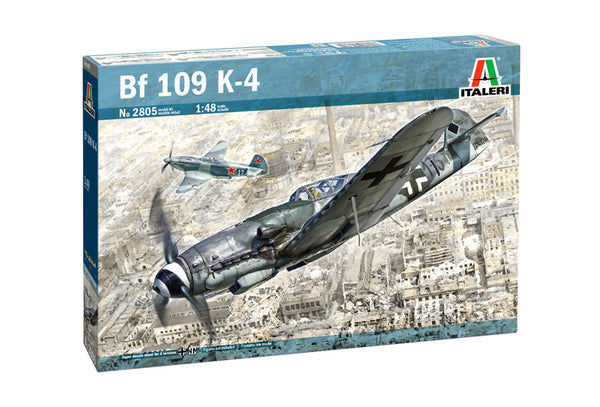 ITALERI 2805 BF109 K-4 1/48 PLASTIC MODEL KIT