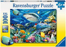 RAVENSBURGER 109517 SHARK REEF 100PC XXL JIGSAW PUZZLE