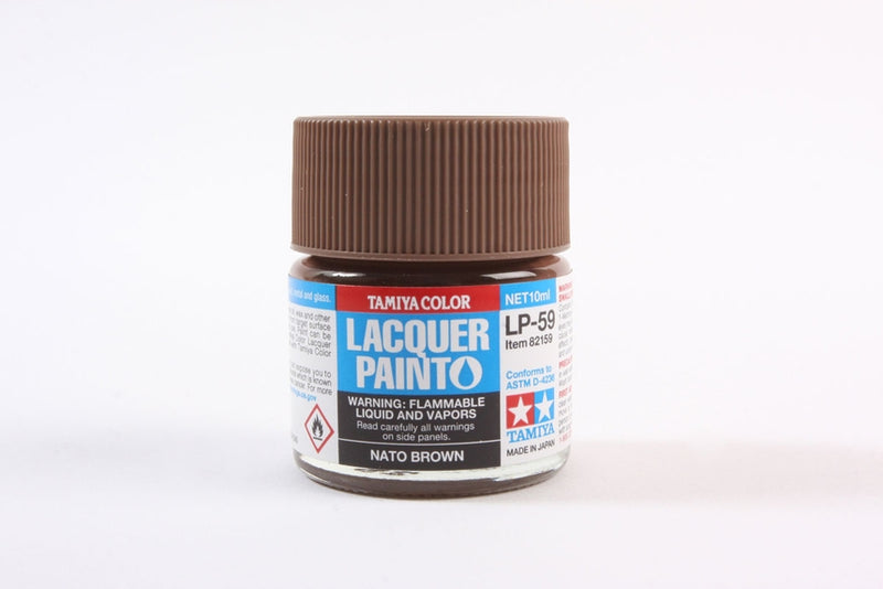TAMIYA LP-59 NATO BROWN LACQUER PAINT 10ML