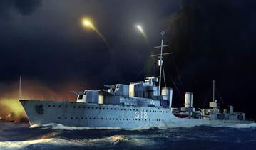 TRUMPETER TR05332 HMS ZULU DESTROYER 1941 1:350 AUSTRALIA DECALS PLASTIC MODEL KIT