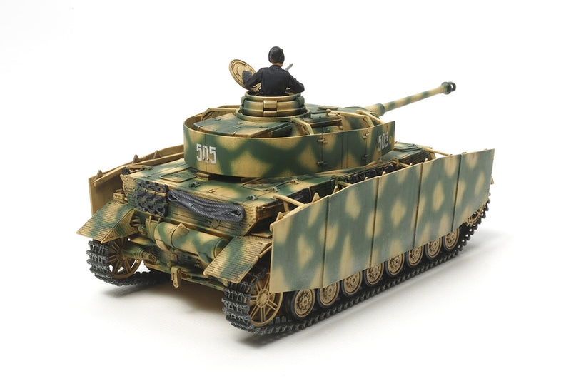 TAMIYA 32584 - MILITARY MINIATURE SERIES NO.84 -  GERMAN TANK PANZERKAMPFWAGEN IV AUSF.H LATE PRODUCTION 1:48 SCALE PLASTIC MODEL KIT