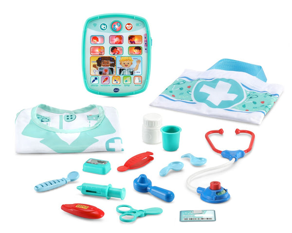 VTECH ROLE-PLAY SMART MEDICAL KIT INCLUDES 16 PLAY PIECES