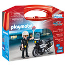 PLAYMOBIL 5648 POLICE CARRY CASE