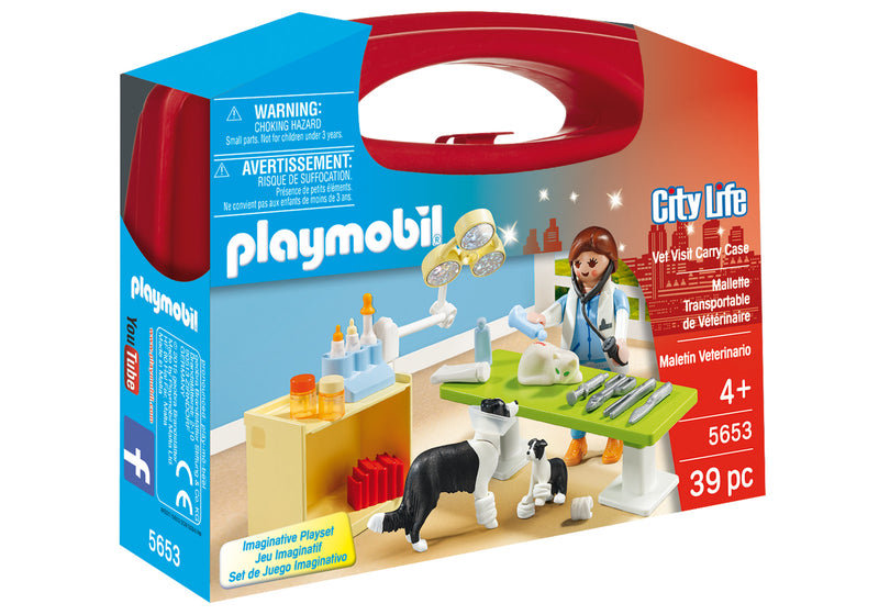 PLAYMOBIL 5653 VET CARRY CASE