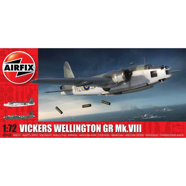 AIRFIX 08020 VICKERS WELLINGTON MK VIII 1:72 PLASTIC MODEL KIT