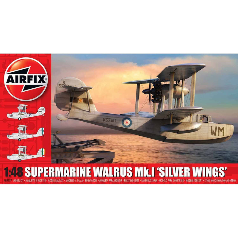 AIRFIX 09187 SUPERMARINE WALRUS MK.1 SILVER WINGS 1/48