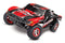 TRAXXAS 58034-61 SLASH RED BRUSHED 2WD SHORT COURSE READY TO RUN RC CAR WITH LED LIGHTS