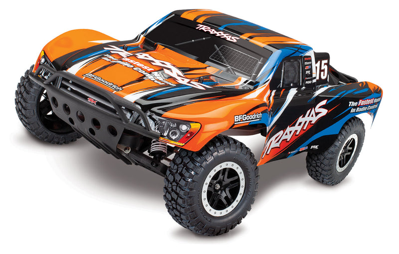 TRAXXAS 68086-4 ORANGE SLASH 4X4 VXL TSM - BATTERY AND CHARGER NOT INCLUDED